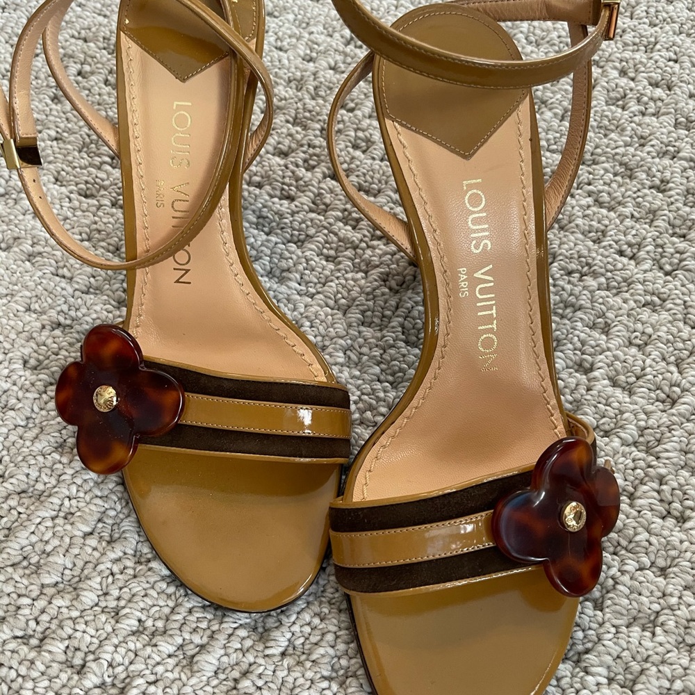 New! Louis Vuitton status heels!